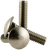 3/4"-10 x 10" Carriage Bolts, 18-8 Stainless Steel, Partial Thread, Coarse (UNC), Qty 5