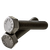 1/4"-20 x 3 1/4" Hex Tap Bolts, Grade 5, Plain Finish, Full Thread, Medium Carbon Steel, Qty 50