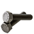 5/8"-11 x 5" Hex Tap Bolts, Grade 5, Plain Finish, Full Thread, Medium Carbon Steel, Qty 5