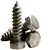 1/4"-10 x 6" Hex Lag Screws, Hot-Dipped Galvanized HDG, Low Carbon Steel, Qty 100