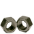 1/4"-20 Hex Nuts, Plain Finish, Coarse (UNC), Low Carbon Steel, Qty 100