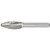 Alfa Tools B71273DL SH-5L Carbide Burr Flame 6" Oal Double Cut
