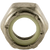 1/4"-20 Nylon Insert Lock Nuts, NE (Standard), 18-8 Stainless Steel, Coarse (UNC), Qty 100