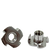 #10 - 24 x 9/32" Tee Nuts, 3 Prong, 18-8 Stainless Steel (Prongs & Barrel Length), Qty 500