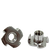 1/4" - 20 x 7/16" Tee Nuts, 4 Prong, 18-8 Stainless Steel (Prongs & Barrel Length), Qty 500
