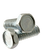 #12-24 x 3/4" Machine Screws, Unslotted Indented Hex Head, Zinc Cr+3, Full Thread, Coarse (UNC), Qty 100