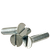 #8-32 x 2 1/4" Machine Screws, Slotted Flat Head, Zinc Cr+3, Full Thread, Qty 100