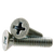 #6-32 x 5/16" Machine Screws, Phillips Flat Head, Zinc Cr+3, Full Thread, Qty 100