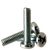 #8-32 x 3/16" Machine Screws, Phillips Pan Head, Zinc Cr+3, Full Thread, Qty 100