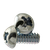 #10-24 x 2 1/2" Machine Screws, Phillips Round Head, Zinc Cr+3, Full Thread, Qty 100