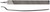 Alfa Tools F65331 14" x 1-5/16" x 7/32" Bent Body File