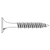 #6-18 x 1 5/8" Proferred Drywall Screws, Phillips Bugle Head, Black Phosphate Finish, Fine (UNF), Qty 100