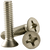 #10-24 x 3/8" Machine Screws, Phillips Flat Head, 18-8 Stainless Steel A2, Full Thread, Coarse (UNC), Qty 1000