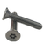 #8-32 x 1/2" Machine Screws, Torx Flat Head, T15 Drive 6 Lobe Pin-In (Tamper-Resistant), 18-8 Stainless Steel, Full Thread, Qty 1000