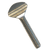 1/4"-20 x 1" Regular Thumb Screws, No Shoulder, Type B, 18-8 Stainless Steel, Qty 100