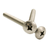 1/4"-20 x 2 1/2" Machine Screws, Phillips Truss Head, 316 Stainless Steel, Full Thread, Qty 100