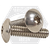 #10-32 x 1/2" Machine Screws, Torx  Drive Truss Head, T20 Drive 6-Lobe, 18-8 Stainless Steel A2, Full Thread, Qty 500