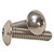5/16"-18 x 1" Machine Screws, Torx Drive Truss Head, T40 Drive 6-Lobe, 18-8 Stainless Steel A2, Full Thread, Qty 100