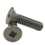 #10-32 x 1" Machine Screws, Square Drive Flat Head, 18-8 Stainless Steel A2, Full Thread, Qty 1000