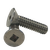 #10-32 x 1 1/4" Machine Screws, Square Drive Flat Head, 18-8 Stainless Steel A2, Full Thread, Qty 500
