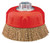 Alfa Tools WB67171 2 3/8" Crimped Cup Brass Wire Wheel