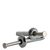 1/4" x 1" Hammer Drive Anchors, Mushroom Head, Zinc, Alloy Steel, w/ 304 Stainless Steel Nails, Qty 100