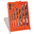 Alfa Tools BPW61137P 7pc Brad Point Wood Drills Set