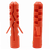 M7 x 35mm Mungo Nylon Plug Anchor, MN, Qty 100, For Drywall, Brick, and Stone Purposes
