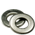 7/8" SAE Flat Washers, Zinc Cr+3, Low Carbon Steel, Qty 5