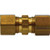 AMC 00062-06 Light Pattern Union, 3/8 in Compression x 3/8 in Compression, Brass