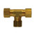 AMC 00064-08 Tee, 1/2 in Compression x 1/2 in Compression x 1/2 in Compression, Brass