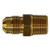 AMC 04048-0812 Adapter, 1/2 in SAE 45 deg Male Flared x 3/4 in Male NPTF, Brass