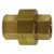 AMC 06104-08-004 Pipe Union, 1/2 in FNPTF x 1/2 in FNPTF, 1.79 in, Brass
