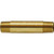 AMC 06113-0624 Long Nipple, 3/8 in MPT x 3/8 in MPT, 1-1/2 in, Brass