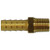 AMC 07001-0604-001 Rigid Adapter, 3/8 in Hose Barbed x 1/4 in MNPTF, Brass