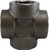 Midland Metal 101398 3000# Crosses, Forged Steel Fittings, 2 105 Steel 3000# Cross, Nipples and Fittings