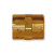 Mid-America Fittings 103-4 Pipe Coupling, 1/4 in FIP x 1/4 in FIP, 0.88 in, Brass