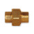 Midland Metal 104-2 MAF/USA Barstock Unions, MAF/USA PIPE, 1/8 Fip Bs Union, MAF/USA Brass Fittings