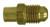 Midland Metal 10600 Flare x SWT Elbow, SAE 45 Deg Flare, 1/4 Flare x 1/4 Sweat Adapter, Brass Fittings
