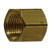 Midland Metal 108-8 MAF/USA Barstock Caps, MAF/USA PIPE, 1/2 Barstock Cap, MAF/USA Brass Fittings