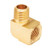 Midland Metal 1/4 MIPXFIP SHORT BS STR ELBOW - 116-4