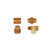 Midland Metal 207ACBH-8SLN Locknut, Brass