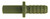 Midland Metal 20860P Adapter, 3/8 in Push-On Hose Stem x 1/4 in Hose Barbed, Polypropylene