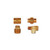 Midland Metal 23325X2 MAF/USA Hex Nipples, MAF/USA PIPE, 1/8Mpt x 1/8Mpt Hex Nipple Sae, MAF/USA Brass Fittings