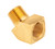 Midland Metal 23350X4 MAF/USA 45 Street Elbows, MAF/USA PIPE, 1/4 45 Street Elbow Sae, MAF/USA Brass Fittings