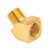 Midland Metal 23350X6 MAF/USA 45 Street Elbows, MAF/USA PIPE, 3/8 45 Street Elbow Sae, MAF/USA Brass Fittings