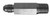 Midland Metal 2404L42 Long Connector, 1/4 in Male JIC x 1/8 in MIP, Steel