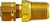 Midland Metal 26197 Adapter with 26008 Nut, 5/8 in Compression x 3/8 in MIP, Brass