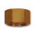 Mid-America Fittings 281X2 Nut, 1/8 in Tube, Brass