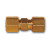 Midland Metal 283X2 MAF/USA Precision Grip Fittings - Double End Unions, MAF/USA COMPRESSION, 1/8 Pg Splt/Slv Dble End Union, MAF/USA Brass Fittings